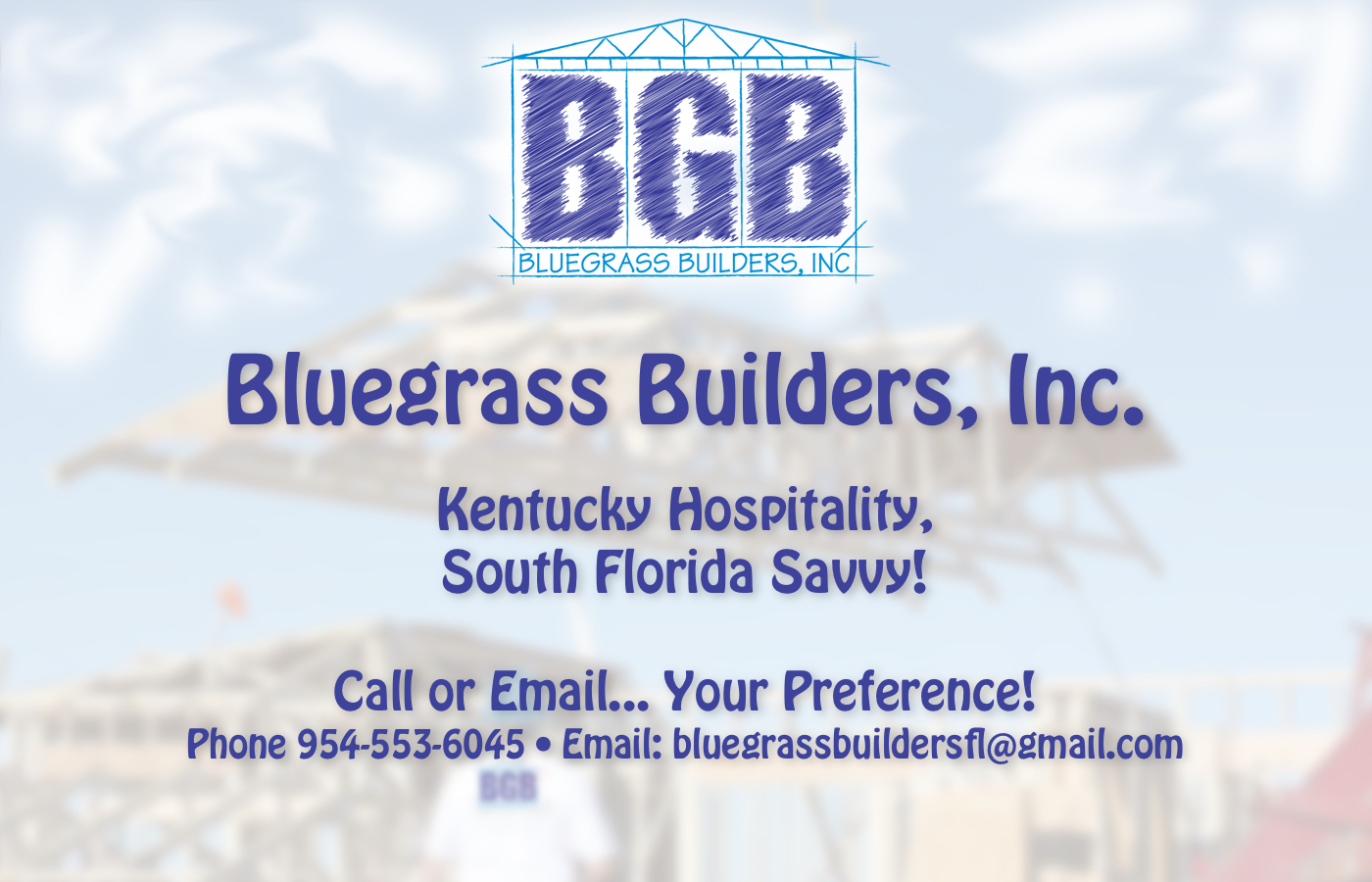Bluegrass Builders Logo